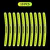 Reflective Strips Car Motorcycle Wheel Hub Stickers Car Styling Decal Sticker For Honda CBR300RR CBR600RR CBR1000RR CBR500R akn256