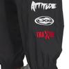Adidas Originals Tracksuit Series Motorcore Bottoms Retro Sports Motorcycle Style Side Stripe Cuffed Loose Knit Pants Men Bottoms Black White JL8414