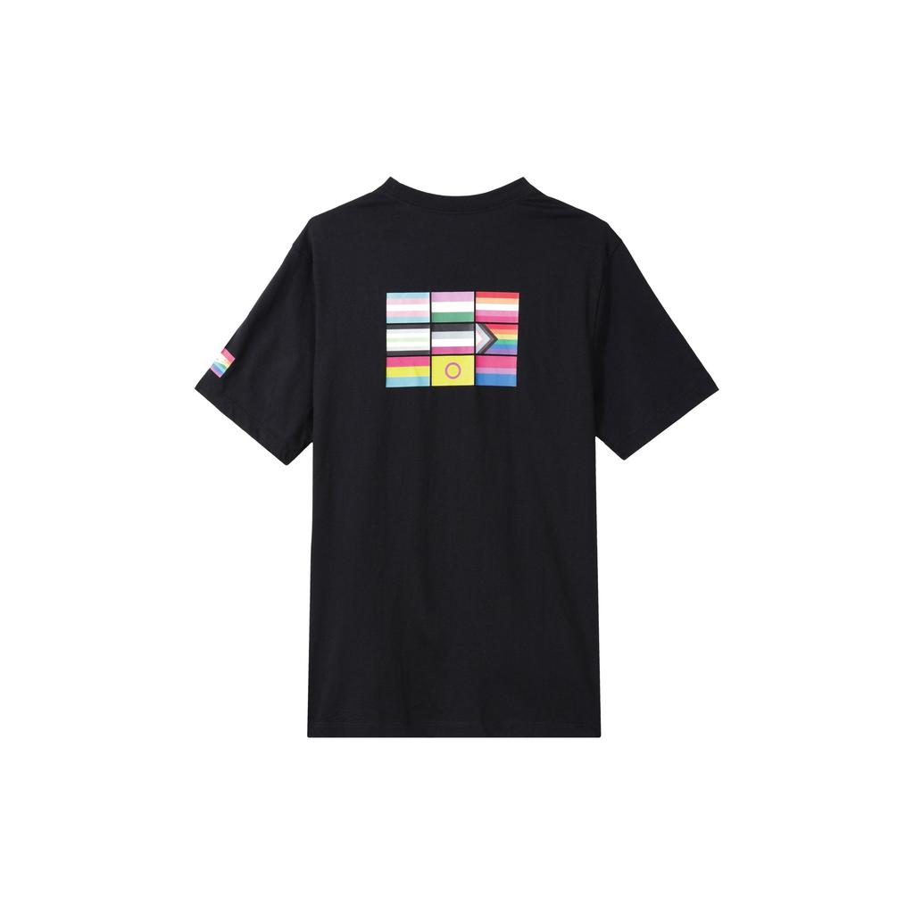 Nike Logo Print Crewneck T-Shirt Men Tops Black DJ0929-010