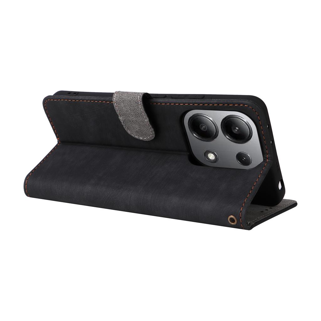 For Xiaomi Redmi Note 13 4G Wallet Leather Case Phone Cover RFID Blocking Protection