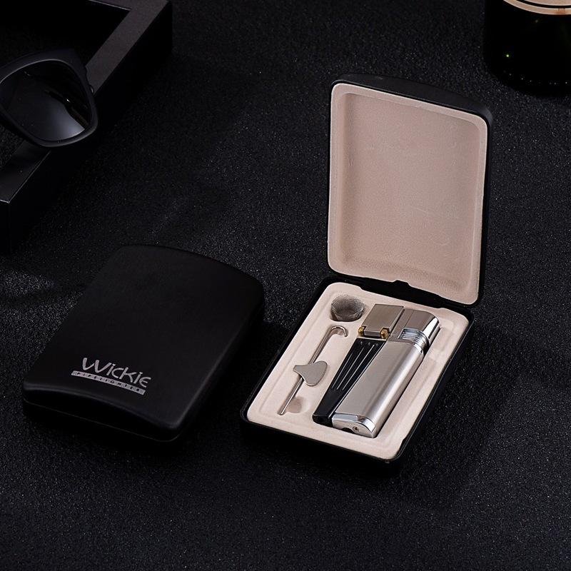 2023 New Oblique Flame Open Flame Lighter Inflatable Pipe Lighter Manufacturers Wholesale