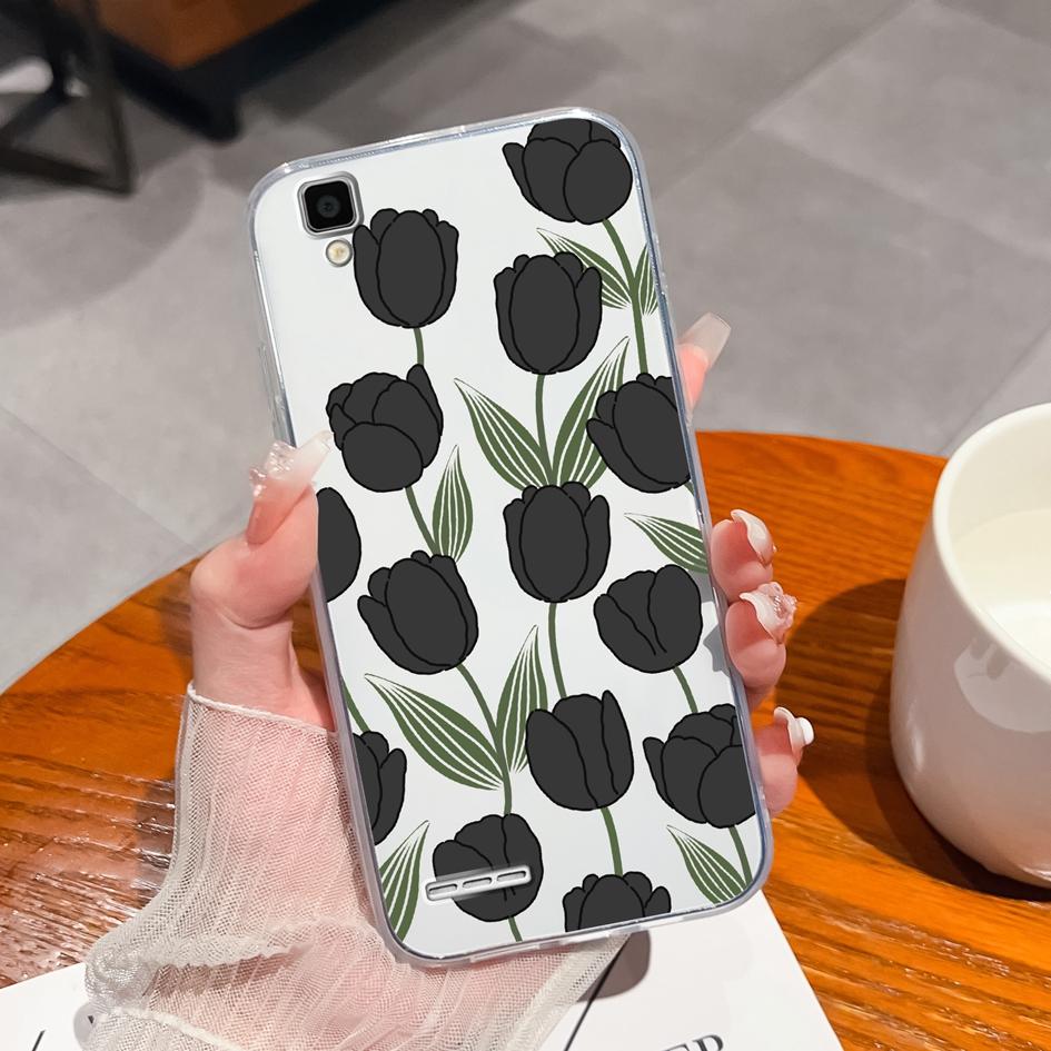 Für Oppo F3 F11 F21 F7 F9 F1 F1S F5 F19 F17 F15 Pro Handyhülle Schöne Bunte Blume Transparentes Silikon TPU Anti-Sturz Schutzhülle Oppo Capa