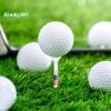 20 Pezzi Tee da Golf Infrangibili - Riduce l'Attrito, 83mm, Plastica, Stampa Bandiera Nazionale Americana, Trasparente