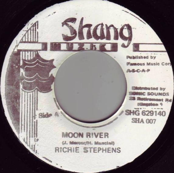 

7inch Record RICHIE STEPHENS - Moon River SHA007 Shang Muzik Jamaica Reggae, Ska & Dub Used