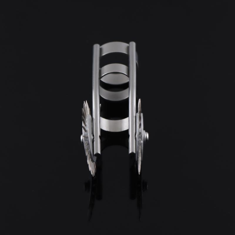 New Stainless Steel Pinwheel Needles Wheel Roller Submissive Fetish Sex Slave Adult Sex Toys Nipple Clitoris BDSM skin