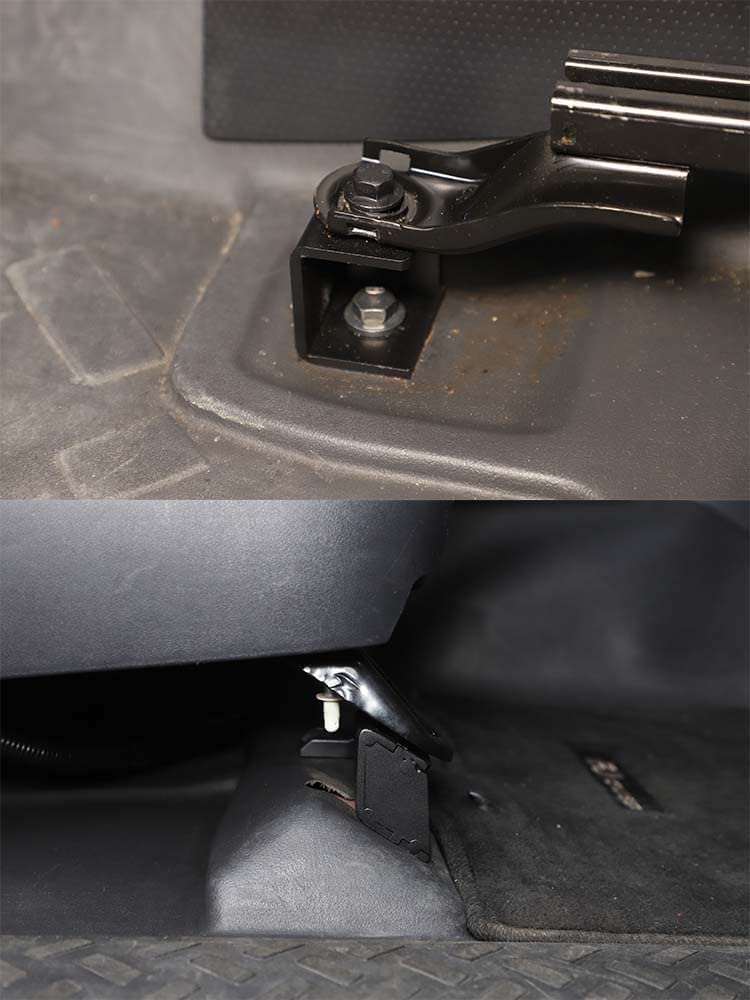 DIYUCAR Car Front Seat Adjustment Bracket Set for Toyota FJ Cruiser 4-Piece 2007-2021