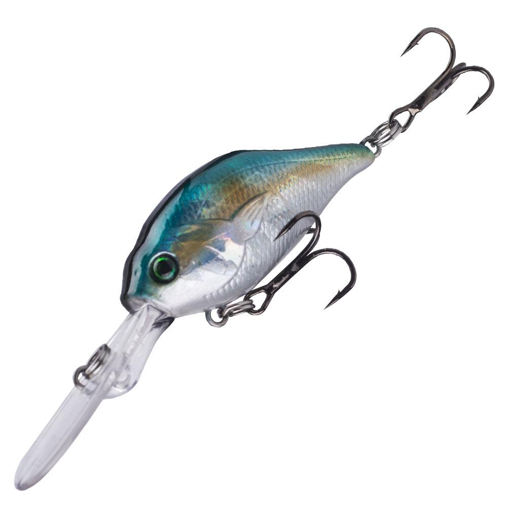 8.5cm 10.5g Realistic Floating Crankbait Lure – Bass Fishing Hard Bait with 3D Eyes & Rattles for Freshwater & Saltwater