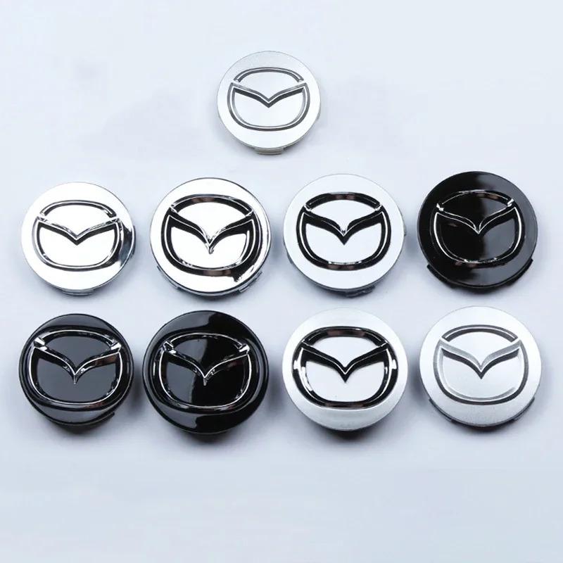 52mm 56mm Car Wheel Center Hub Covers for Mazda Atenza MX3 CX5 2 3 6 323 626 RX8 CX3 RX7 Protege Axela Speed 6
