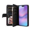 For iPhone 17 Leather Case with Strap Zipper 9 Card Slot Phone Cover Stand