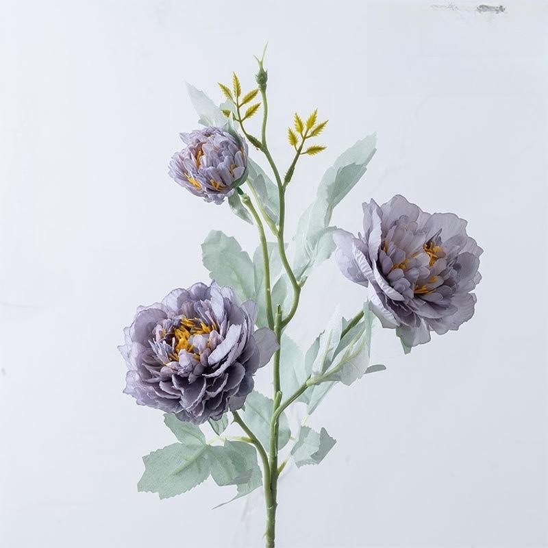 Peony Macaron Artificial Flower Home Decoration Wedding Celebration Holding Flowers Guiding Flower Walls Fake Flowers Shooting Props