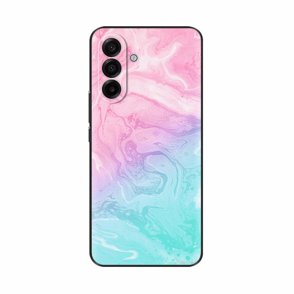 For Samsung Galaxy A17 5G Case Colorful Flower Cover Soft Silicone Phone Cases For Samsung A17 Case A 17 SamsungA17 Back Cover