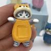 New Cat Lying Posture Blind Box Decorative Mini Figure Animal Costume Action Figure Trendy Toys For Fans Children Surprise Gift