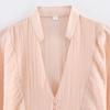 European and American Style, New Women's Clothing, Foreign Style, Fashionable, Versatile, Button-decorated Waist Shirt