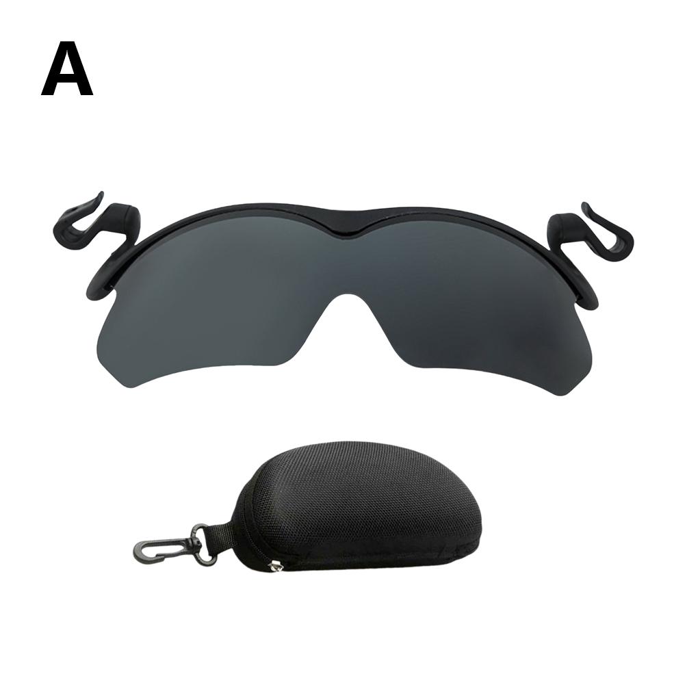 

2025 Hat Clip Polarized Sunglasses Reversible Sunglasses Sunglasses Sunscreen And UV Protection Summer Outdoor Leisure Sports