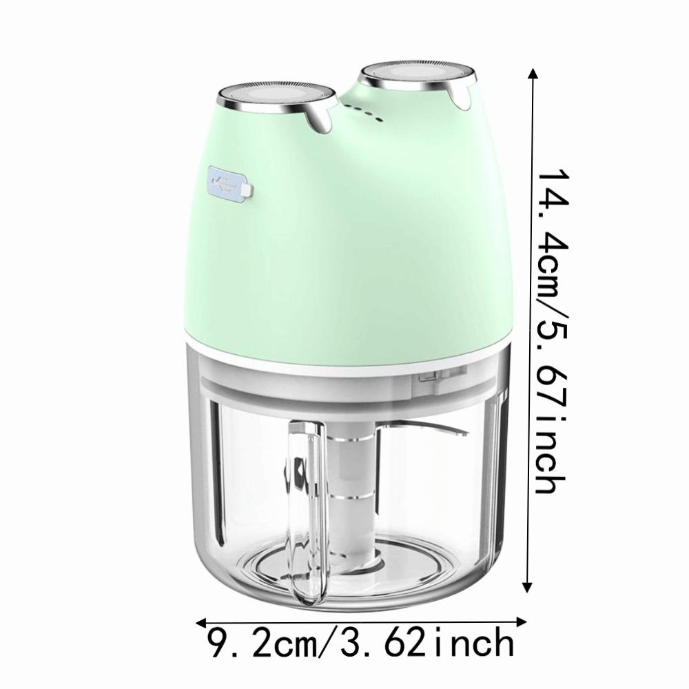 USB Rechargeable Garlic Chopper Wireless Meat Grinder Mini Size Baby Food Processor Spice Grinding