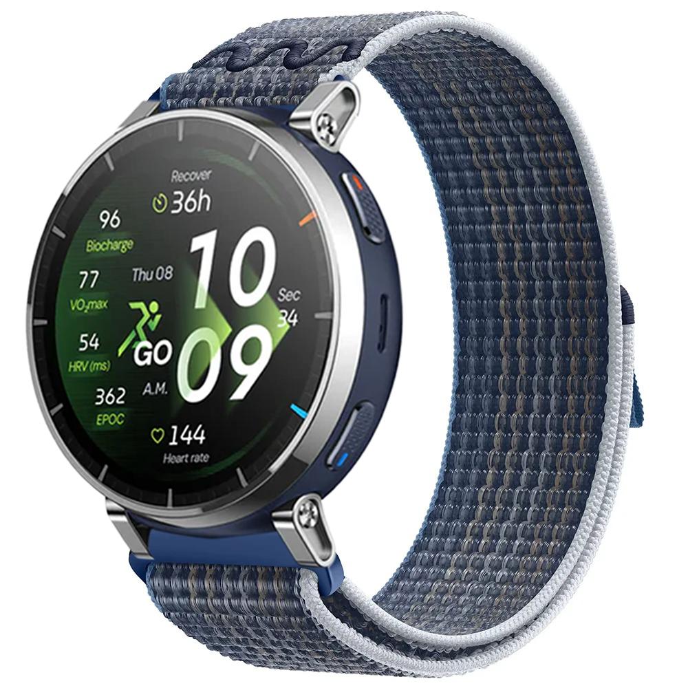 22mm 20mm Nylon Loop Strap for Amazfit Active 3 2/Max/Balance 2 1/Bip 6 5 Sport Bracelet for Amazfit T-Rex3 Pro 48mm 44mm/GTR 4