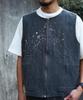 Snow Peak Sulfur Dyed Fade Painted Vest Outerwear Vest CHARCOAL M VT-26SU004 Mid-layer Men's Women's