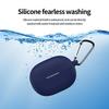 Solid‑Color Silicone Earbuds Case with Buckle for Huawei FreeBuds Pro 5, Shockproof Earphone Cover