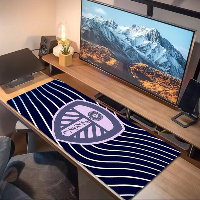 Leeds United Print  Cushion Non-slip Laptop Tablet Big Mousepad XXL Mat Mini PC Playmat With Lock edge