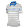 TAYLORMADE APPAREL 26Ss Women'S Striped Collared Short Sleeve Knit T8031S66123-193