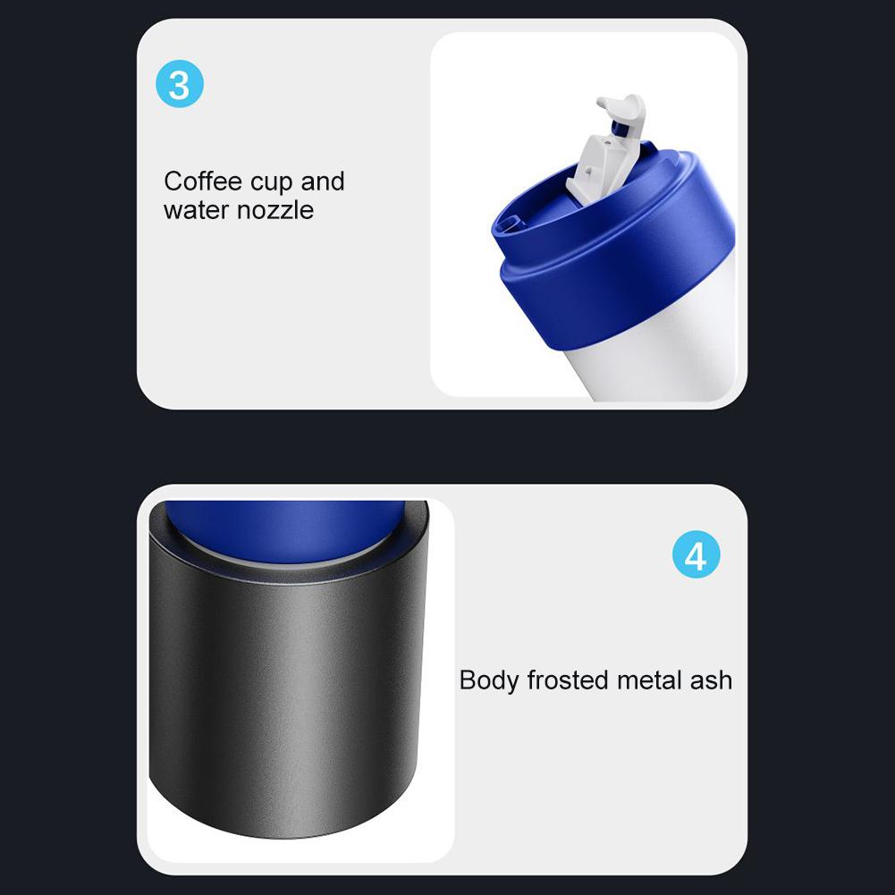 2 In 1 Car Cup Cooler Warmer with Temperature Digital Display Car Insulation Drink Cooler Cup 12V for Coffee Milk Drinks