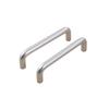 Silver-Gray Non-Fading ABS Cabinet Handle
