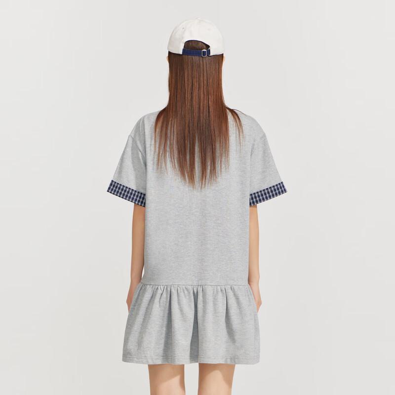 Desha Girls' Plaid A-Line Summer Dress