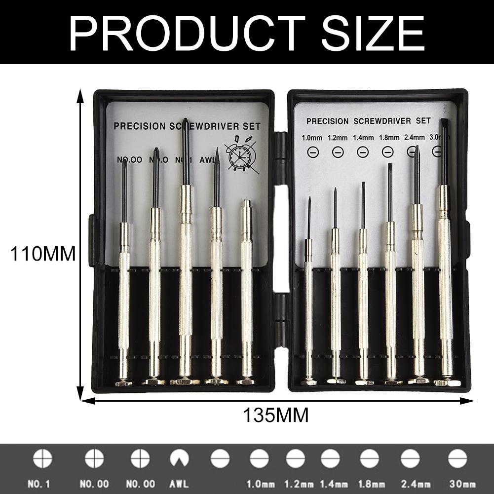 Chrome Vanadium Steel Screwdriver Set Organization Case
