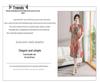 Printed Chiffon Cheongsam Dress - Women's Summer Mom Outfit, Mid-Length Temperament Style.