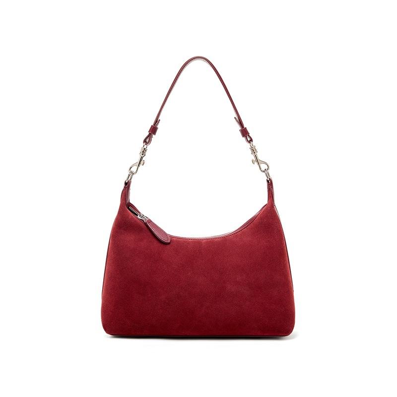 New Style High-End Fashion Womens Large Capacity Versatile Sheepskin Leather Handbag Shoulder Bag Single Compartment Bag