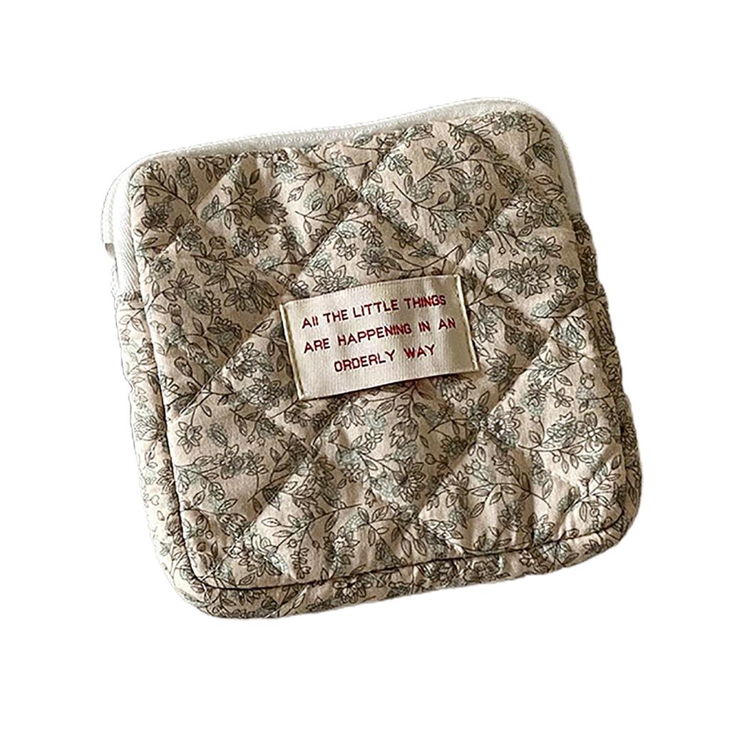 Damen Hygienebinden Aufbewahrungstasche Tragbarer Kosmetik Lippenstifte Aufbewahrungs-Organizer Reise Kopfhörer Münzbeutel Taschen für Frauen Mädchen