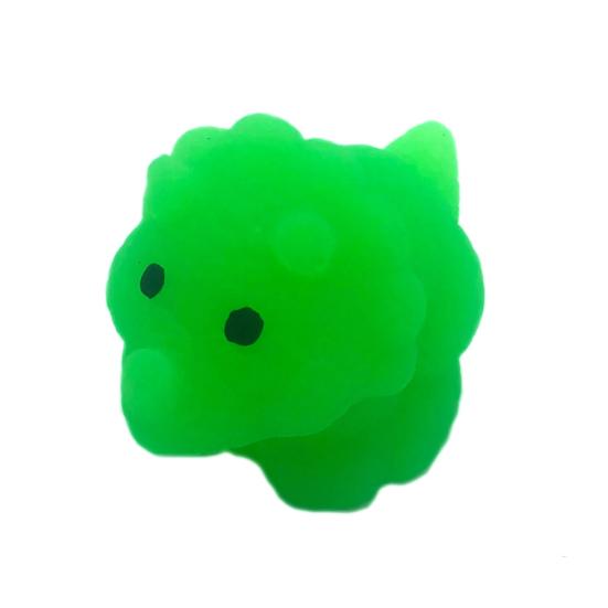 5Pcs Animal Squishes Toys Soft TPR Mini Dinosaur Doll Flexible Pinch Toy Stress Relief Lovely Dinosaur Squeeze Toys Kids Sensory Toys Party Favors