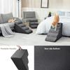 Curved Dog Stairs Ramp for High Beds Non-Slip Balanced Pets Steps for Small Dogs and Cats Easy Climbing Pet Stairs for Dogs