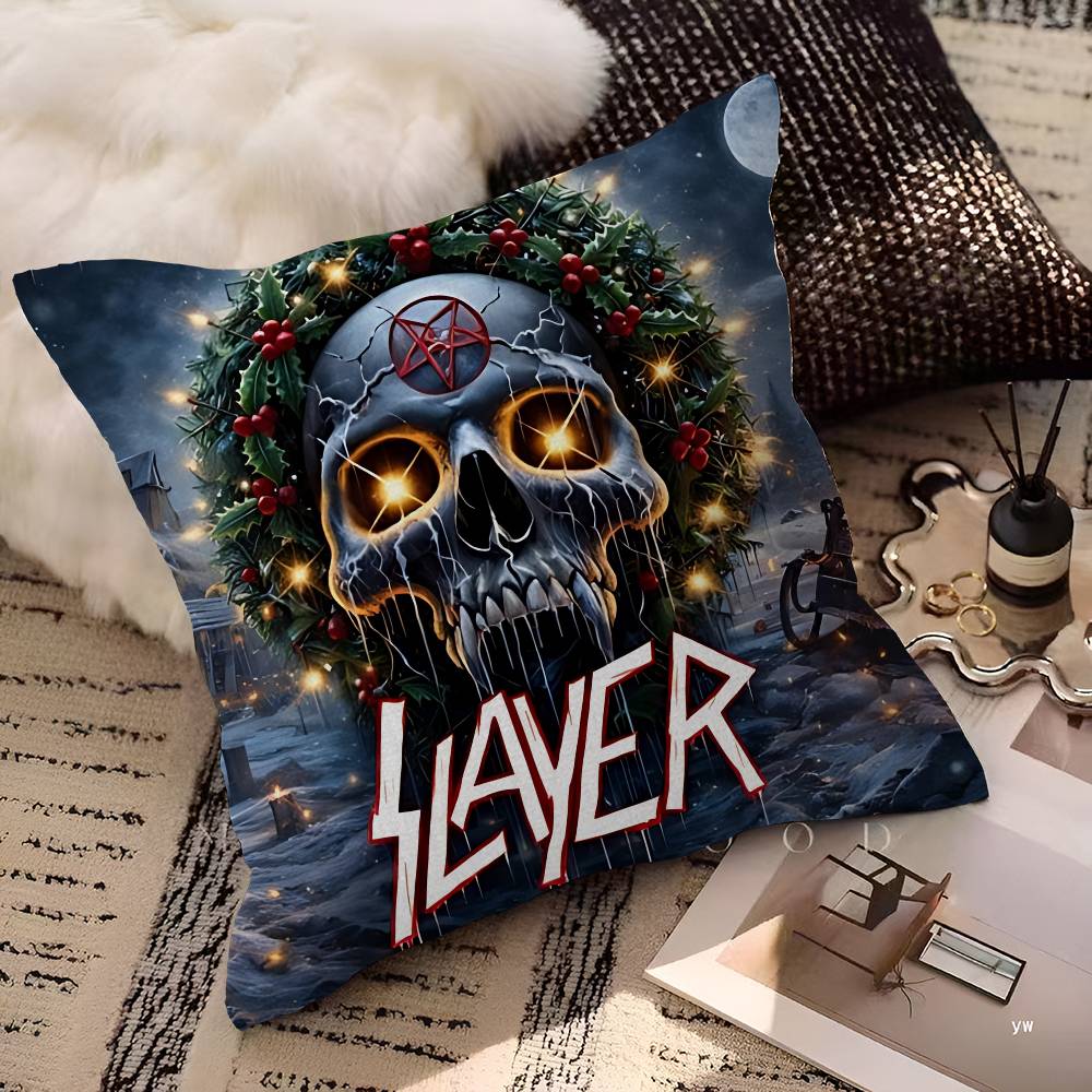 SSlayers Band Pillow Gift Home Office Decoration Bedroom Sofa Car Cushion Cover Case 45x45