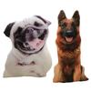 50 cm süßes Simulations-Hunde-Plüschtier 3D-Druck Kuscheltier Hund Plüschkissen Gefülltes Cartoon-Kissen Kinderpuppe Home Decro Geschenk