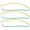 3pcs Artificial Leather Skiving Machine Belt Flat Peeler Belt Parts  For 801 Skiving Machine