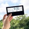 Electronic Thermo Hygrometer Clock 3 in 1 Digital Alarm Large Display Indoor Weather Station for Office Home Bedroom