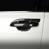 For Kia Sorento MQ4     Car Carbon Fiber Exterior Door Handle Bowl Moulding Cover Trim Sticker Decor Accessories