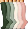 Unisex Cross-Border Compression Socks - Perfect for Sports, Running, Yoga; Knee-High, Calf-Length; Leg Slimming.