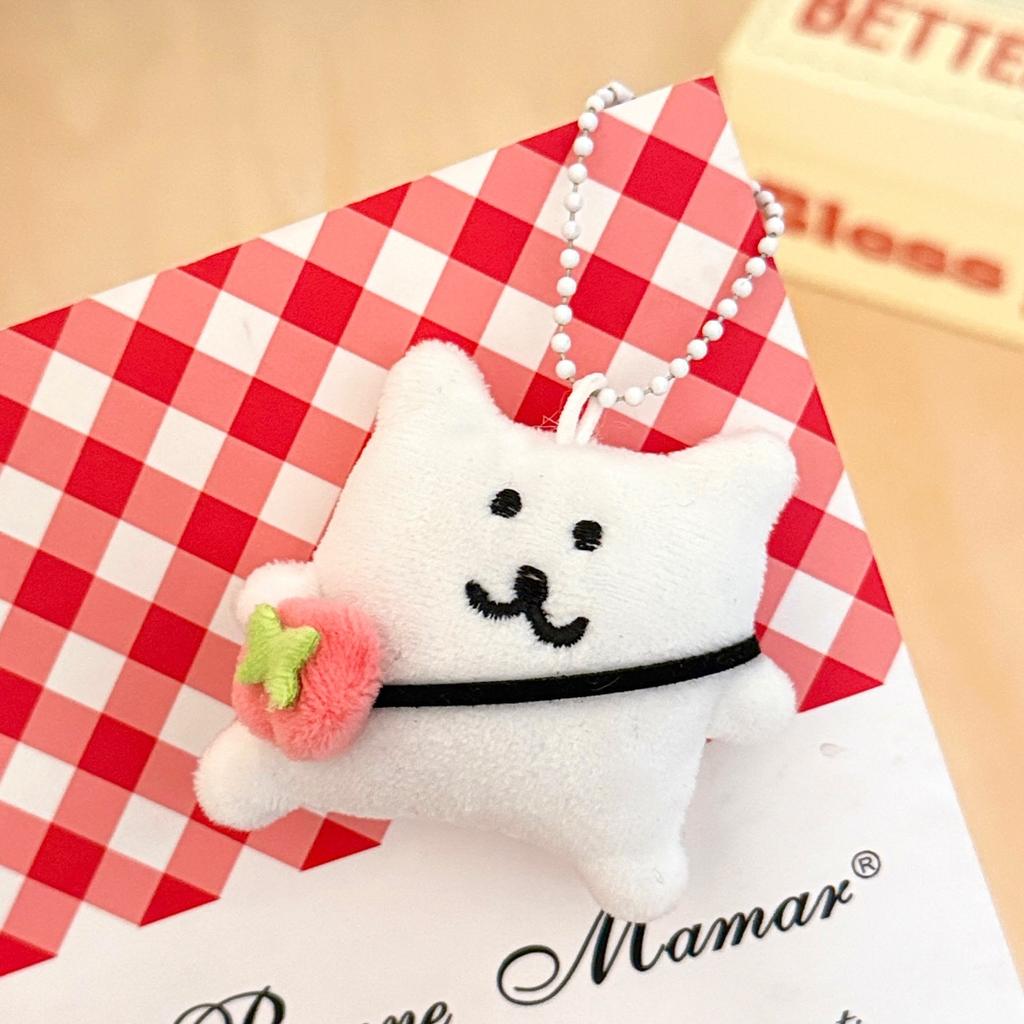 1/3 Pcs Cute Cartoon Puppy Doll Pendant Versatile Plush Doll Pendant Backpack Keychain Decorative Small Pendant