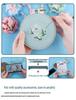 Peace Amulet Embroidery Kit: Beginner's DIY Cross Stitch Sachet Pouch