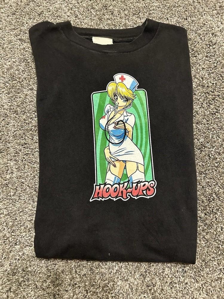 

SALE hook ups shirt vintage nurse crosshairs S-3XL Fastship Reprint Unisex T-Shirt XL