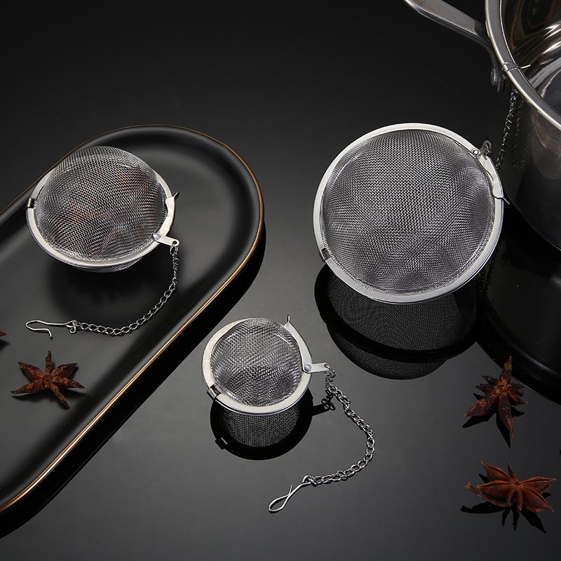 304 Stainless Steel Spice and Tea Infuser Ball for Soup and Hot Pot