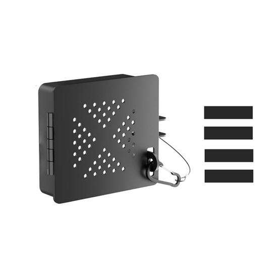 RV 4x4 Bumper End Cap with Ventilation Holes Durable Construction Universal Fit Heavy-duty Sewer Hose Bumper Cap