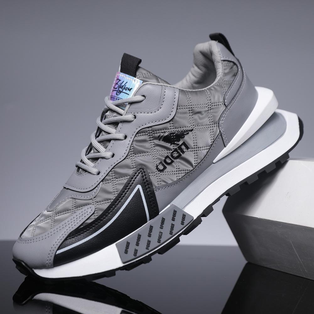 

Модные мужские повседневные кроссовки Весенняя мода на открытом воздухе Беговая спортивная обувь Мужская дышащая обувь Прогулочные кроссовки Zapatillas Mujer 41 серый
