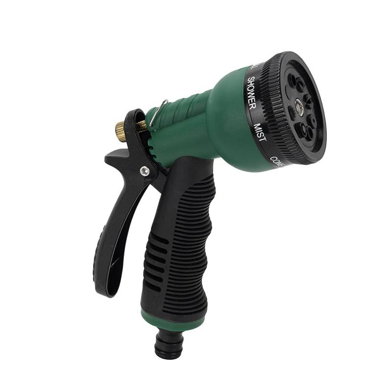 Garden Hose Spray Nozzle With Adjustable Multi Spray Modes Non Slip Handle For Yard Watering Car Washing Outdoor Cleaning