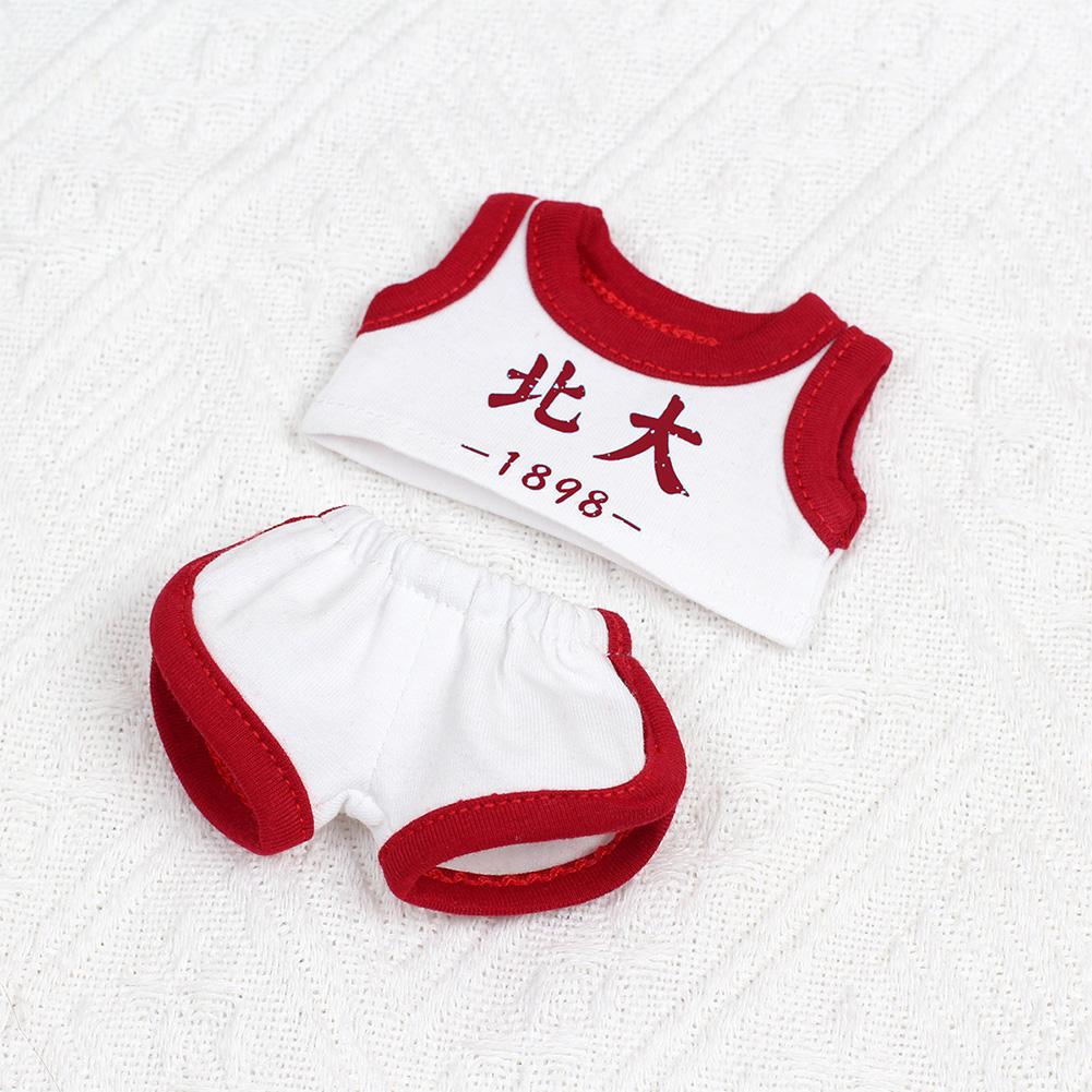 For 17cm Labubu Doll Clothes Fashion Clothes Hoodies Doll Clothes Hoodies Dolls Accessories Cute Decoration Little Cloths