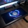 Cardiff City Custom Large Mouse Pad, Personalized Name Text Print, Football Logo Non‑Slip Desk Mat Gaming Gift
