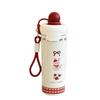 Water bottle cute wind thermos cup stainless steel float cup girls water cup large capacity straw cup
