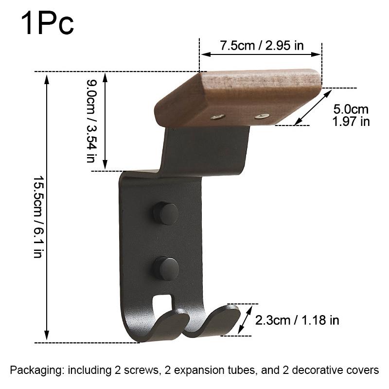 

1 шт. Модный прочный декоративный аксессуар из алюминиевого сплава, грузоподъемность, вешалка для шлема, крючок для одежды, хранение шляп